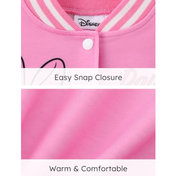 Disney Mickey and Friends Varsity Jacket for Girls 9-10