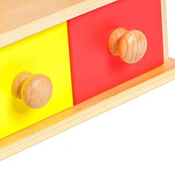 Kghios Montessori Box for Toddlers 6-18 Months Educational Toy