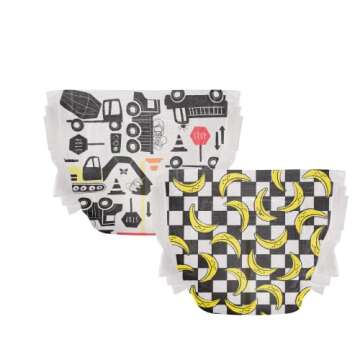 The Honest Company Clean Conscious Diapers | Plant-Based, Sustainable | Big Trucks + So Bananas | Su...