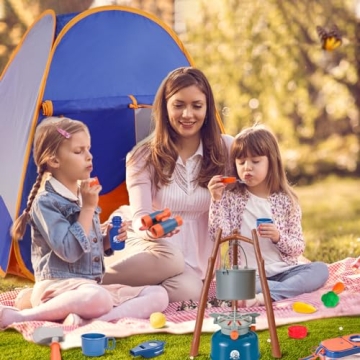 Meland Kids Indoor/Outdoor Camping Set for Toddlers