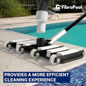 FibroPool Professional Flexible Swimming Pool Vacuum Head