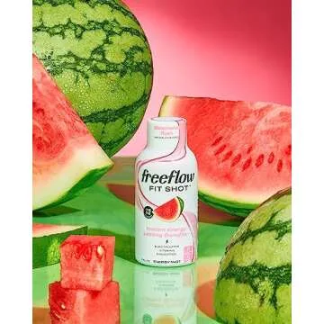 Freeflow Fit Energy Shots - Watermelon Rush, 6 Pack