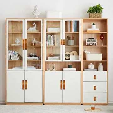 Jililil Leather Drawer Pulls, Brown Cabinet Handles 6 Pack, Soft Handles Hole Pitch Adjustable, Perfect Replacement of Metal Dresser Hardware (5 Inch Hole Centers)