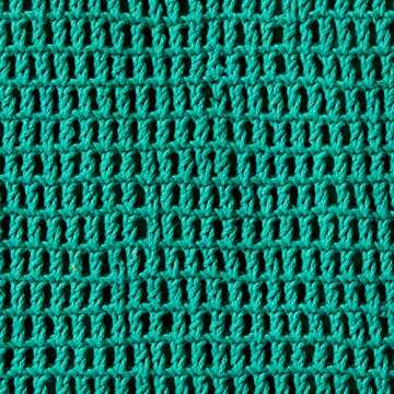 The Drop Women's Alora Crochet Tote, Jade, One Size