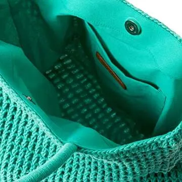 The Drop Women's Alora Crochet Tote - Stylish & Spacious