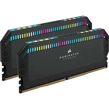 Transform Your Gaming with CORSAIR DOMINATOR PLATINUM RGB DDR5 RAM 64GB 6000MHz CL40