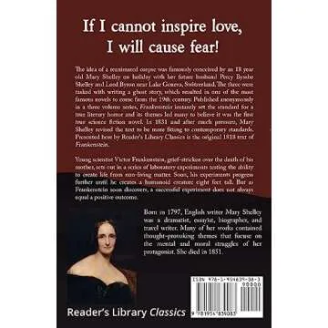 Frankenstein the Original 1818 Text (Reader's Library Classics) - A Timeless Tale of Creation and Re...