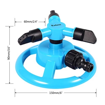 Kadaon Lawn Sprinkler - 360 Degree Kids Water Play