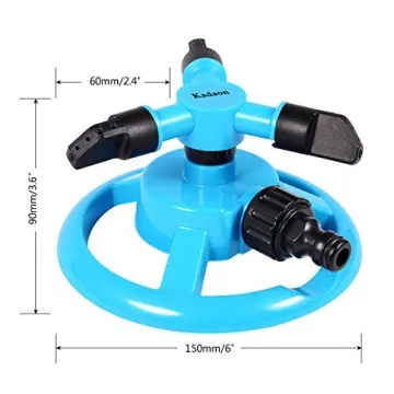 Kadaon Lawn Sprinkler - 360 Degree Kids Water Play