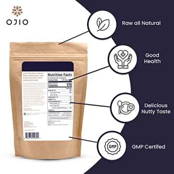 OJIO Raw Cacao Nibs - Dark Chocolate Nibs - No Sugar, Crunchy, Deep Flavor, Paleo, Non-GMO, Kosher, Superfood, Gluten Free Cocoa Nibs - 8 oz (Pack of 1)