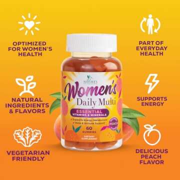Women's Complete Daily Multivitamin Gummies 60 Count