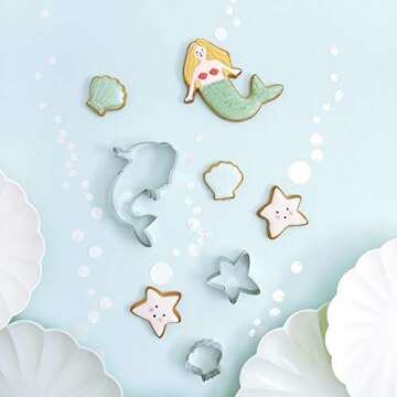Meri Meri Mermaid Cookie Cutters