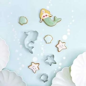 Meri Meri Mermaid Cookie Cutters