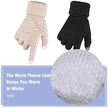 Stylish Women's Touchscreen Gloves for Winter Warmth