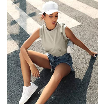 Women's Soft Brown Crop Tops for Workout & Casual Wear