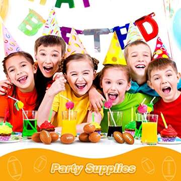 Civaner Mini Football Stress Balls Pack of 100