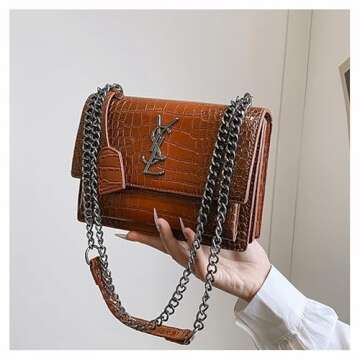 PRHAPER Bag high-end European and American Retro Chain Wine god Bag Fashion Shoulder Messenger Bag