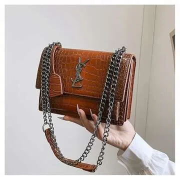 PRHAPER Bag high-end European and American Retro Chain Wine god Bag Fashion Shoulder Messenger Bag
