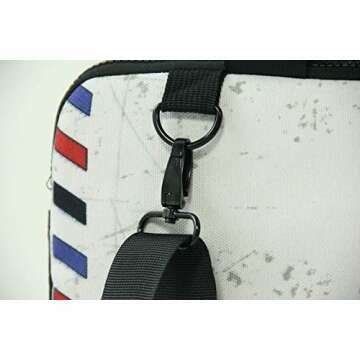 Funky Planet 15" Canvas Laptop Case with Strap