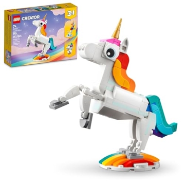 LEGO Creator 3 in 1 Magical Unicorn Toy