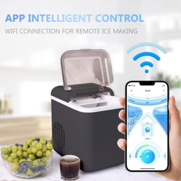 Self-Cleaning Portable Ice Maker - 26lbs Daily