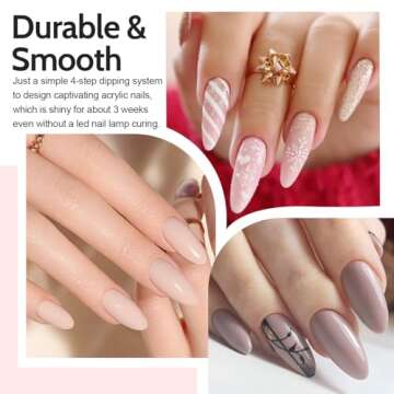 Lavender Violets Dip Powder Liquid Set for Stunning Nails