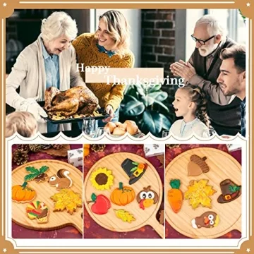 Flycalf Thanksgiving Cookie Cutters Set 14PC Fall Shapes