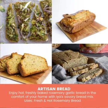 Iya Foods Rosemary Bread Mix - Gluten-Free Artisan Baking