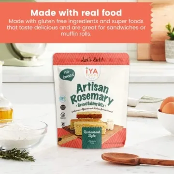 Iya Foods Rosemary Bread Mix - Gluten-Free Artisan Baking