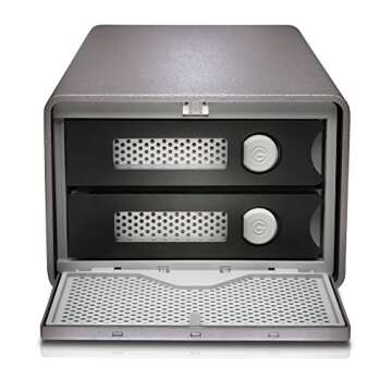 SanDisk Professional G-RAID 2 36TB 2-Bay RAID Array (2 x 18TB, Thunderbolt 3/USB 3.2 Gen 1) Bundle with 32GB Memory Card and 32GB Ultra Flair USB 3.0 Flash Drive (3 Items)