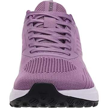 BRONAX Womens Wide Road Running Shoes Mesh Comfortable Fitness Cross Training Size 11w Stylish Gym Female Tennis Sports Sneakers Walking Zapatos Deportivos para Mujer Purple 43