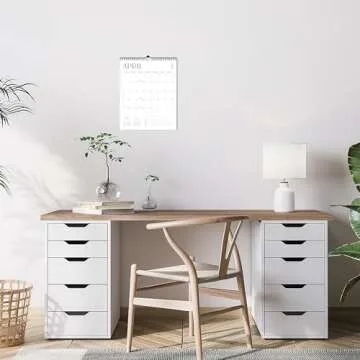 Beautiful 2025-2026 Wall Calendar - Runs from January 2025 until July 2026 – 14.5"x11.5" Office Wall Calendar for Easy Organizing