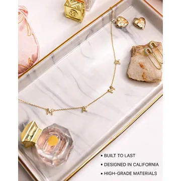 Benevolence LA Womens, Mama Necklace Dainty Necklace, 14k Gold Dipped Necklaces, Gifts for Mom | Gold Necklace, Mom Necklace, Necklaces for Mom, Travel Accessories, Designed in California