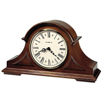 Howard Miller Burton II Mantel Clock - Elegant Timepiece for Home & Office