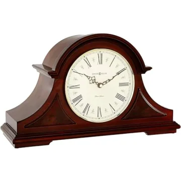 Howard Miller Burton II Mantel Clock - Elegant Timepiece for Home & Office