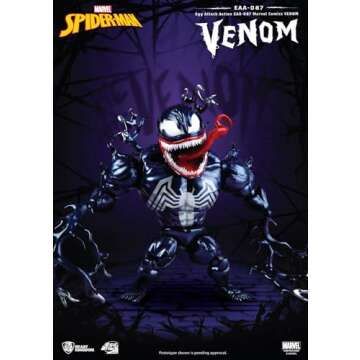 Marvel Comics Venom EAA-087 Egg Attack Action Figure