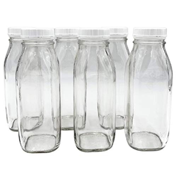 16 oz Shenandoah Glass Beverage Bottles Set of 6