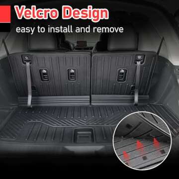 Premium HOUCLEMIC Cargo Mat for Honda Pilot 2023-2025