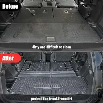 Premium HOUCLEMIC Cargo Mat for Honda Pilot 2023-2025