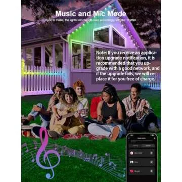 APPECK Smart RGB Outdoor Lights - 100ft Waterproof Gifts