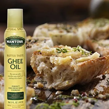 Mantova Ghee Butter Spray - Healthy, Versatile Cooking Spray