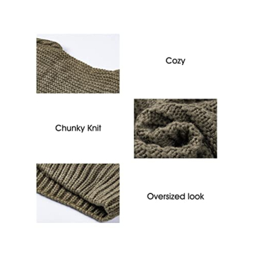 Astylish Chunky Knit Cardigan Women’s Cozy Sweater