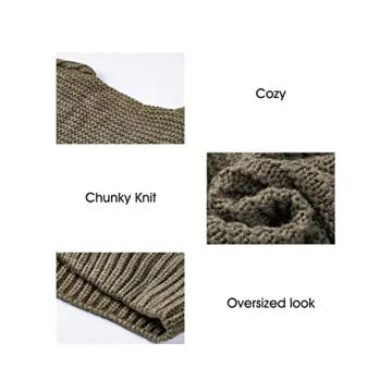 Astylish Chunky Knit Cardigan Women’s Cozy Sweater