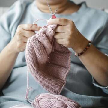 10Pcs Ergonomic Crochet Hook Set for Beginners and Experts