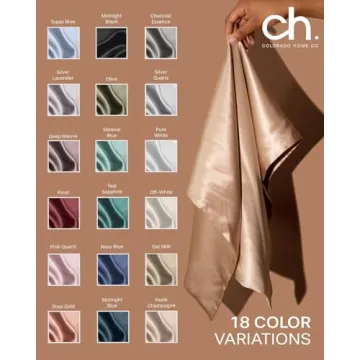 SUNDAYSILKS Premium Silk Pillowcases for Luxurious Sleep