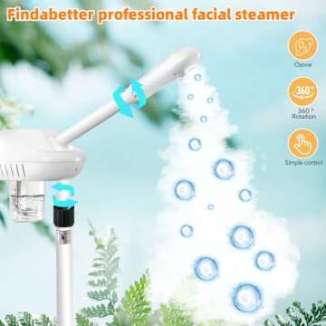 Findabetter Professional Facial Steamer for Spa Quality Treatments