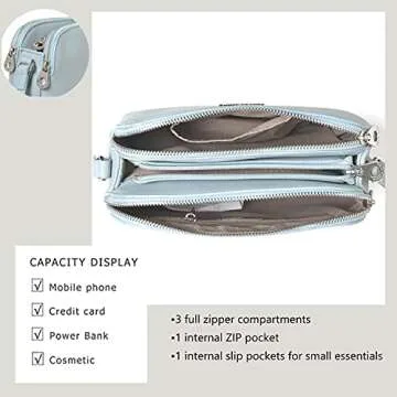 Stylish Compact Crossbody Cellphone Purse for Women