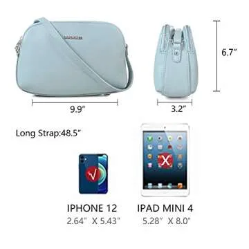 Stylish Compact Crossbody Cellphone Purse for Women