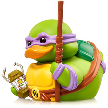 TUBBZ Donatello Duck - Official TMNT Collectible Rubber Duck Figure