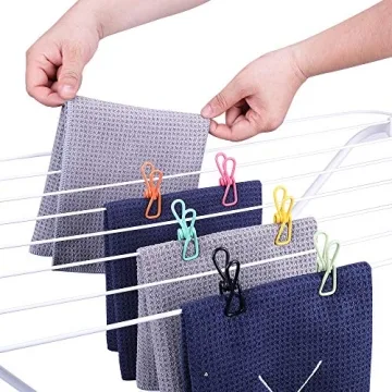 30 Pack Colorful Chip Bag Clips - Versatile Kitchen and Laundry